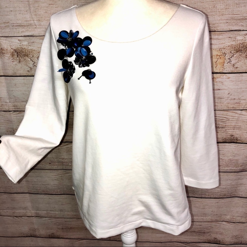 Banana Republic Embellished Top - Picture 2 of 8